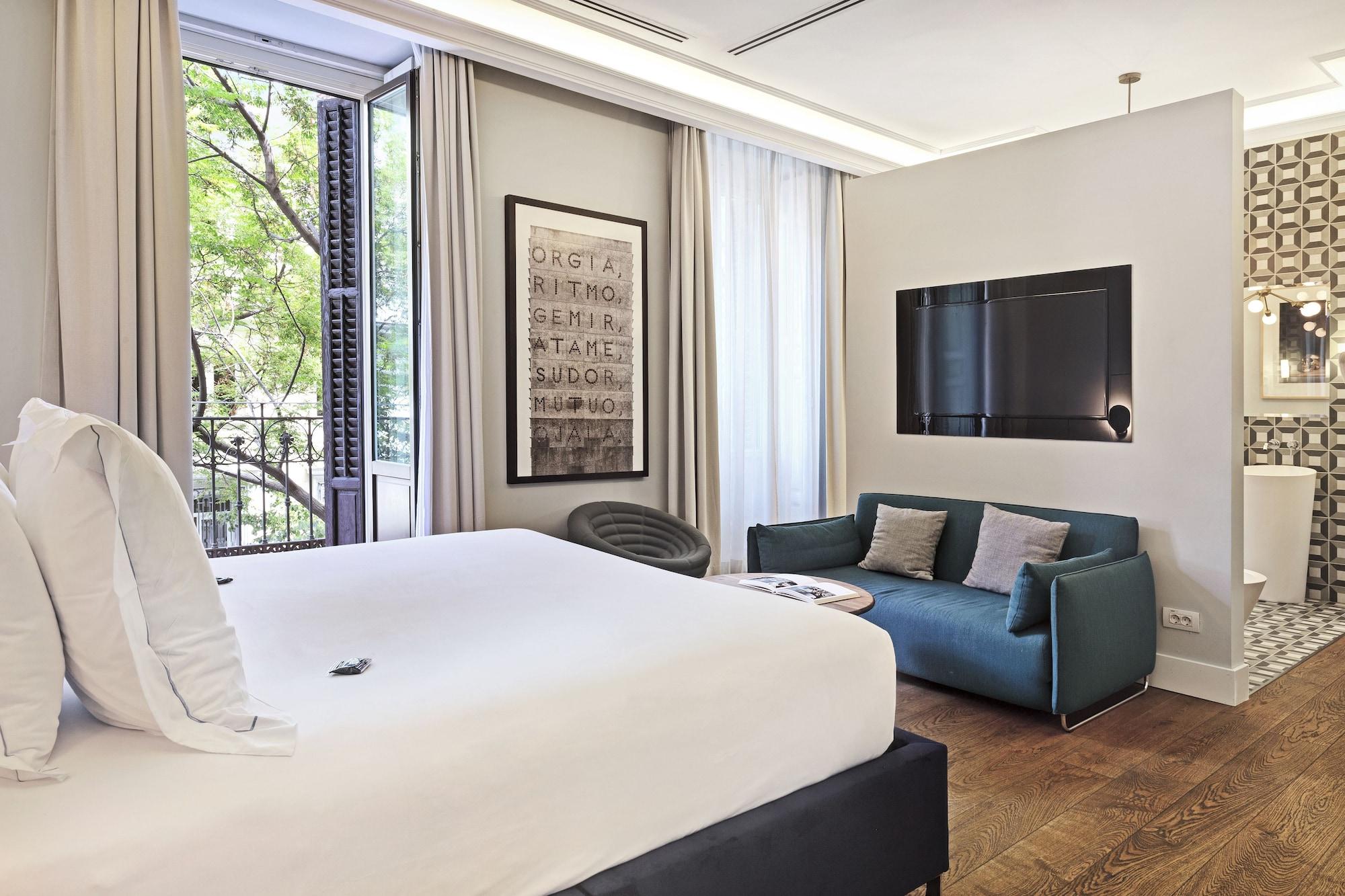 One Shot Recoletos Hotell Madrid Exteriör bild