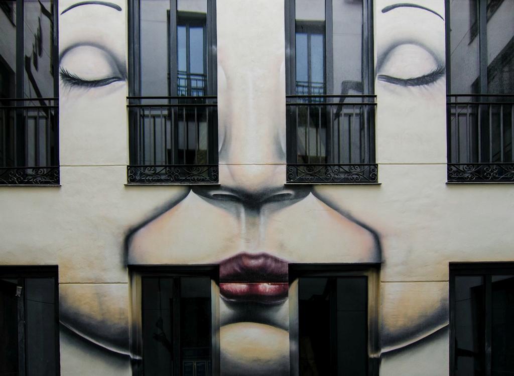 One Shot Recoletos Hotell Madrid Exteriör bild